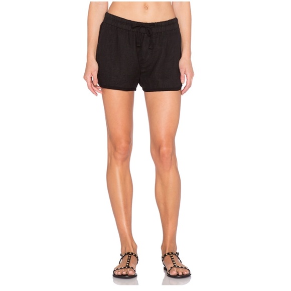 NWT James Perse Dolphin Shorts (Black) - Picture 5 of 8